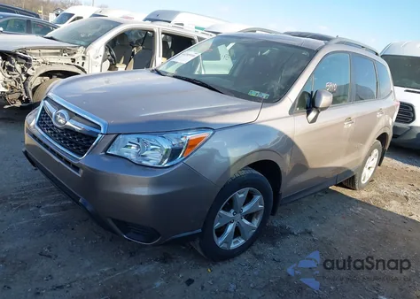 2015 Subaru Forester 2.5I Premium из США, поврежденный, VIN JF2SJADC7FH541347
